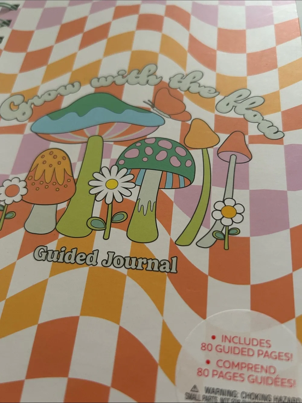 Guided Journal “Grow with the flow” 80 Pages NWT